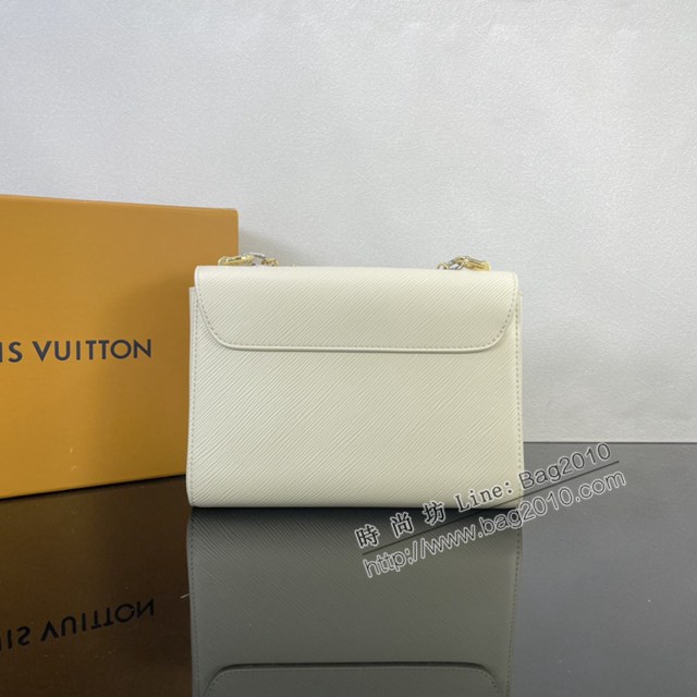 Lv路易威登2023專櫃新款Twist中號手袋 LV水波紋鏈條肩背斜挎女包 M22273 M22274 ydh5192